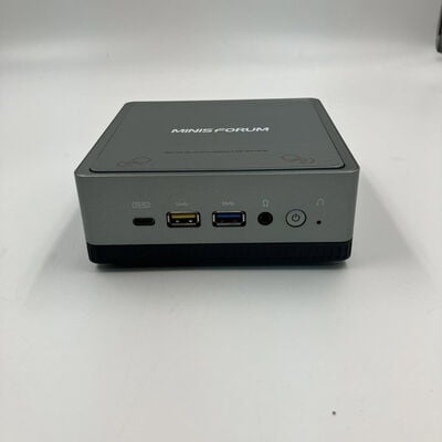 【なんば店】中古  MINISFORUM UM350 (Ryzen 5 3550H/8GB/SSD256GB+HDD1TB/WLAN) 3280022460 