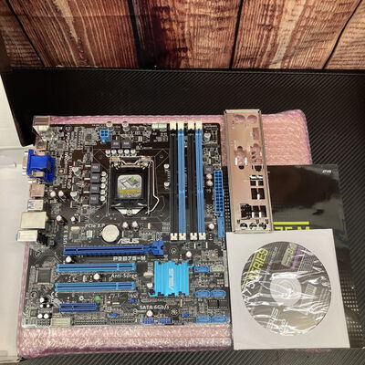 【富士青葉店】中古  ASUS P8B75-M(B75 1155 mATX DR3) 120649 