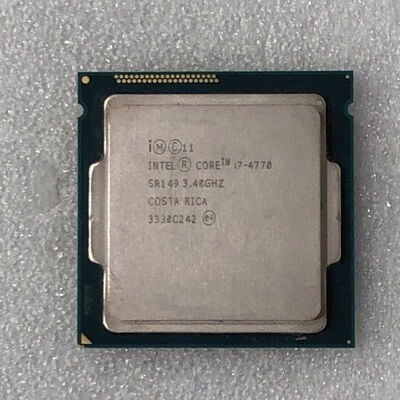 【甲府飯田店】中古  Intel Core i7-4770 (1150/3.40GHz/8M/C4/T8) 122240 