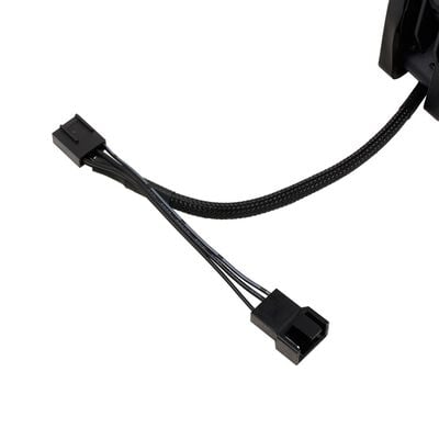 AINEX  PF-P12E-BK-PWM (超高耐久軸受搭載 ケースファン120mm 大風量・高静圧PWMタイプ) 