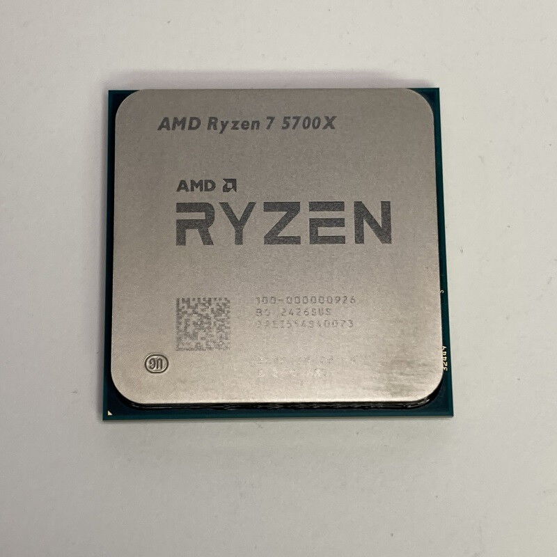中古 AMD Ryzen 7 5700X (AM4/3.4GHz/36M/C8/T16/65W) 150182