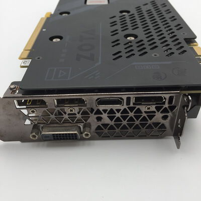 【神戸・三宮店】中古  ZOTAC ZT-P10710C-10P(GTX1070Ti 8G GDR5 AMP) 136243 