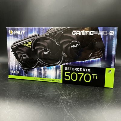 【大須店】中古  Palit NE7507T019T2-GB2031Y(RTX5070Ti GamingPro V1) 3120023182