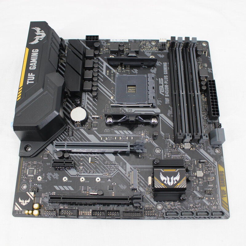 中古 ASUS TUF B450M-PLUS GAMING (B450 AM4 mATX DDR4)137897