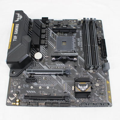 中古  ASUS TUF B450M-PLUS GAMING (B450 AM4 mATX DDR4)137897 