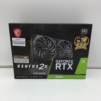 【白山FM松任店】中古  MSI GeForce RTX3060 VENTUS 2X 8G OC 4950002663 