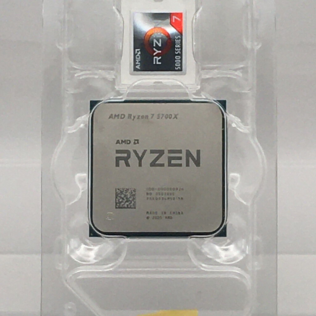 中古 AMD Ryzen 7 5700X (AM4/3.4GHz/36M/C8/T16/65W) 150182 （363521