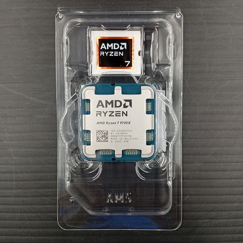 【中古】AMD Ryzen 7 9700X CPU AMD R7 9700X New Ryzen 7 9700X Processor 5.5GHz 8-Core 16-Thread