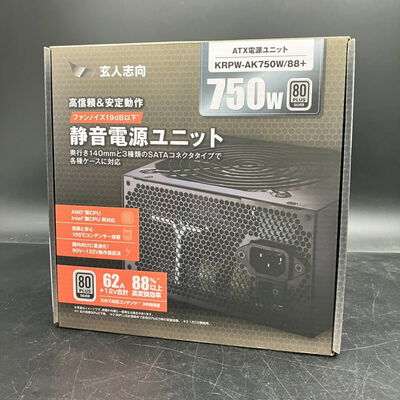 【大須店】中古  玄人志向 KRPW-AK750W/88+(ATX 750W 80+S) 3120024060 