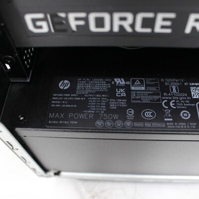 【通販センター】中古  HP OMEN(Intel Core i9 10850K/32GB DDR4 (PC4)/SSD1TB/なし/NVIDIA GeForce RTX 3090 24GB/W11H64 MAR) 198166 