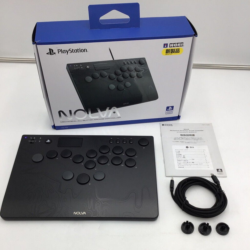 中古 HORI NOLVA Mechanical All-Button Arcade Controller 4950002242