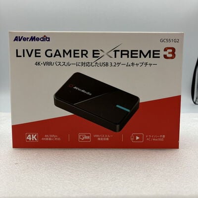 【新潟店】中古  AVERMEDIA LIVE GAMER EXTREME 3 ブラック GC551G2 3290007167 