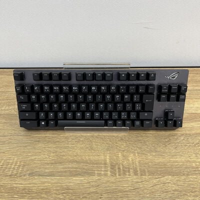 【津ラッツ店】中古  ASUS X802 STRIX SCOPE TKL/SV/JP(銀軸 有線) 179735 