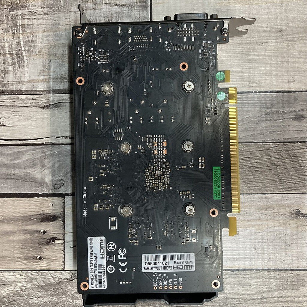 中古 玄人志向 GF-GTX1650-E4GB/OC/DF (GTX1650 4G GDR5) 139577