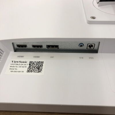 【宇都宮鶴田店】中古  Viewsonic VX2728J2-2K-W-7 (27"W 2H1DP 240Hz WQHD) 5280001446 