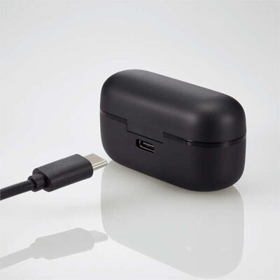 エレコム  LBT-TWS16BK (完全ワイヤレスBluetoothヘッドホン ブラック) 