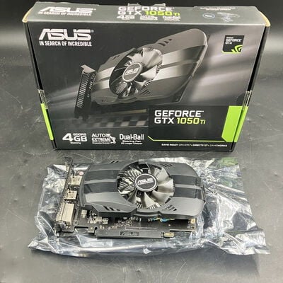 【大須店】中古  ASUS PH-GTX1050TI-4G(GTX1050Ti 4G GDR5 single) 133559 
