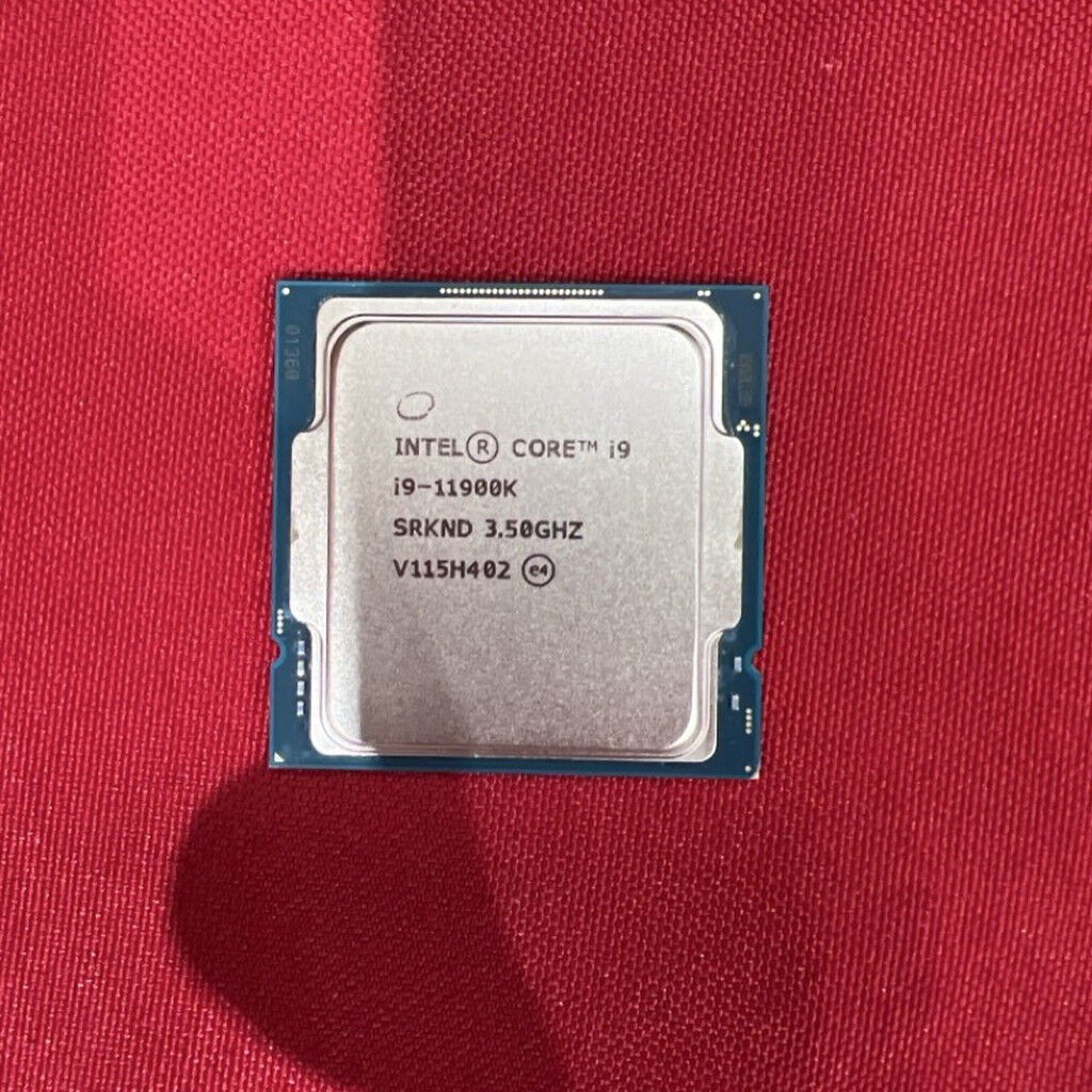 中古分解品 Intel Core I9-11900K LGA CPU Core Intel CPU 11900k
