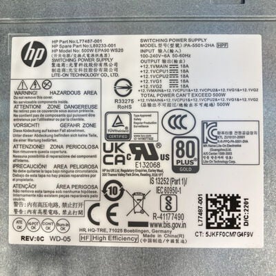 【なんば店】中古  HP HP Pavilion Gaming Desktop (i7 11700/16GB/SSD256GB+HDD1TB/WLAN/W11H) 3280021530 