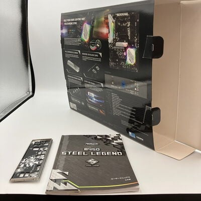 【新潟店】中古  ASRock B450 STEEL Legend（ATX/AM4/DDR4） 3290007067 