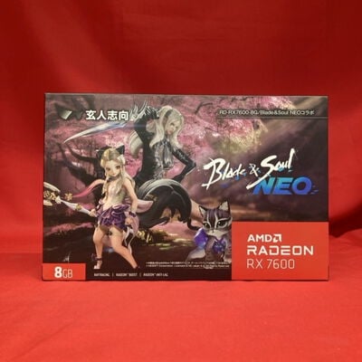 【千葉店】中古  玄人志向　RD-RX7600-8G/Blade&Soul NEOコラボ RX7600/8GB(GDDR6) 3250006835 
