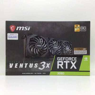 【浜松店】中古  MSI GeForce RTX 3080 VENTUS 3X 10G OC (RTX3080 10G) 143512 
