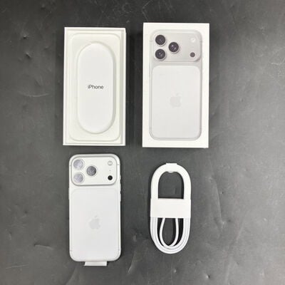 【大須店】中古  Apple iPhone17 Pro 256GB シルバー 【国内版SIMフリー】 MG854J/A 182993 