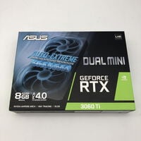中古  【LHR版】ASUS DUAL-RTX3060TI-8G-MINI-V2 (RTX3060Ti 8GB LHR) 175520 