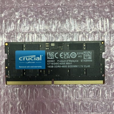 【町田店】中古  PC5-38400 16GB ノート用(DDR5-4800) 158769 
