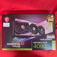中古  MSI GeForce RTX 4080 16GB GAMING X TRIO (RTX4080 16GB) 153295 