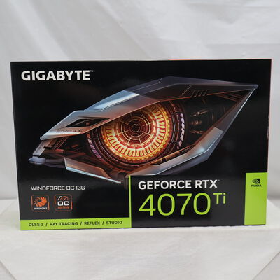 【通販センター】中古  GIGABYTE GV-N407TWF3OC-12GD（RTX4070Ti 12GB） 3480041552 