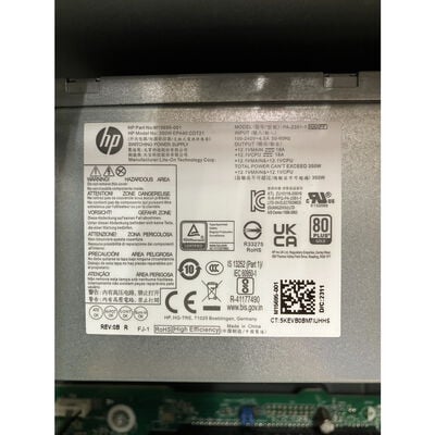 【富士青葉店】中古  HP TPC-F123-MT (Corei7-13700/16GB/SSD 512GB/SMt/-/-/W11H64/-) 5070000996 