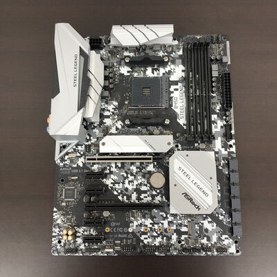 【長野稲里店】中古  ASRock B450 Steel Legend (B450/AM4/ATX/DDR4) 5110000828 