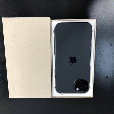 【福山ココローズ店】中古  【au版SIMフリー】Apple iPhone15 Plus 128GB ブラック MU083J/A 161123 