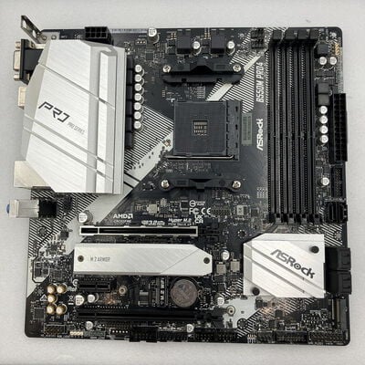 【新潟店】中古  ASRock B550M Pro4 (B550 AM4 mATX DDR4) 142938 
