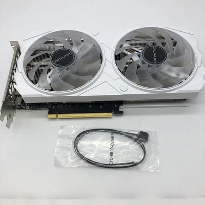 【宇都宮鶴田店】中古  玄人志向 GK-RTX4060Ti-E8GB/WHITE/DF (RTX4060Ti 8GB) 158555 