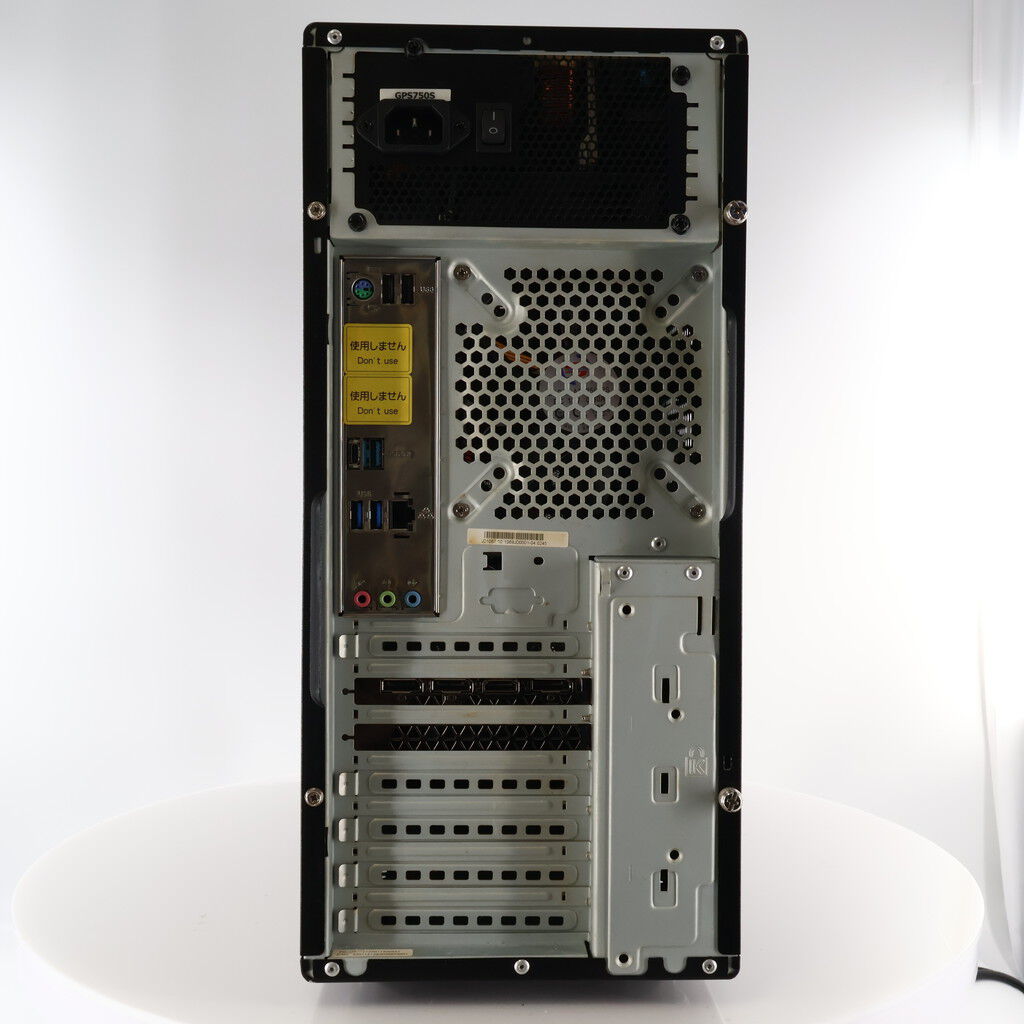 TSUKUMO 第11世代i7/16GB/SSD256GB+HDD1TB 中古 TSUKUMO_G_GEAR(i7 11700F/16GB/SSD120GB/GTX1660 SUPER/W11P