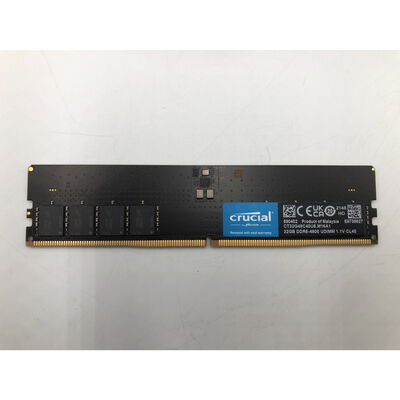 【水戸赤塚店】中古  crucial CT32G48C40U6.M16A1 (DDR5 PC5-38400 32GB) 4680003188 