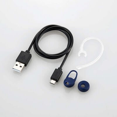 エレコム  LBT-HS11BU (Bluetoothハンズフリーヘッドセット ブルー) 