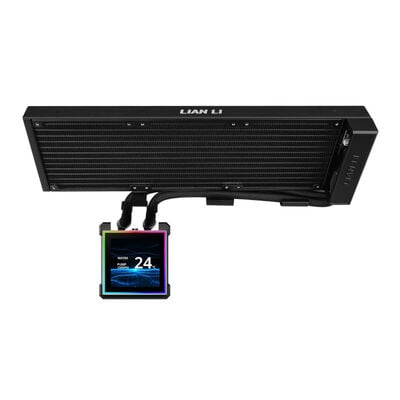 Lian-Li  HydroShift II LCD-S 360 fanLESS GHS2LCDS36NB (360mm ファンレス ブラック) 