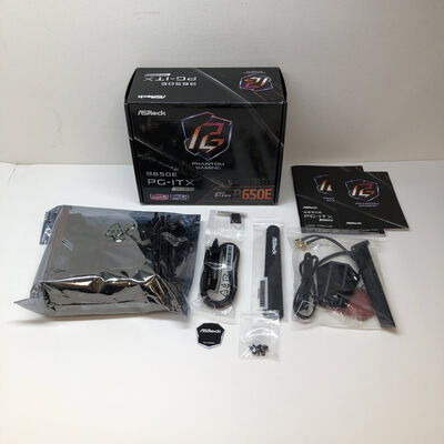 【津ラッツ店】中古  ASRock B650E PG-ITX WiFi (B650E AM5 mITX DDR5) 167320 