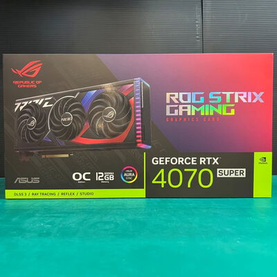 【静岡東瀬名店】中古  ASUS ROG-STRIX-RTX4070S-O12G-GAMING (RTX4070 SUPER 12GB) 163385 