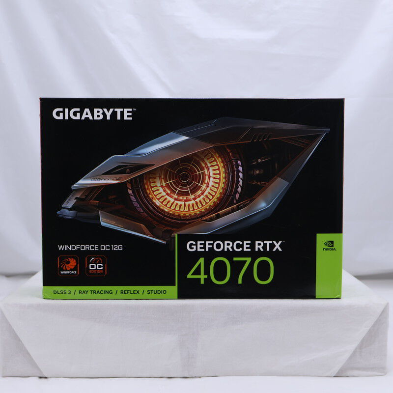 GIGABYTE-GEFORCE RTX 4070中古 中古 GIGABYTE GV-N4070WF3OC-12GD (RTX4070 12GB) 157137 （388917
