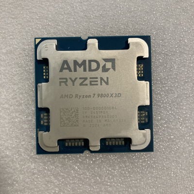 【富山本郷店】中古  AMD Ryzen 7 9800X3D (AM5/4.7/104M/C8/T16/120W) 1460025260 