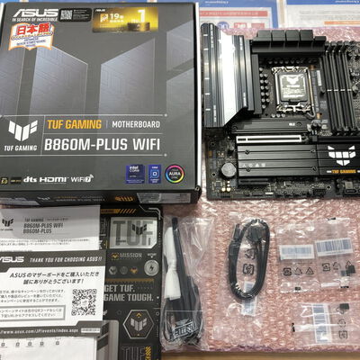 【宮崎恒久店】中古  ASUS TUF GAMING B860M-PLUS WIFI (B860 1851 mATX DDR5) 175446 