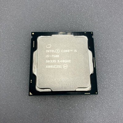 【新潟店】中古  INTEL Core i5-7500 (1151/3.40GHz/6M/C4/T4) 133194 