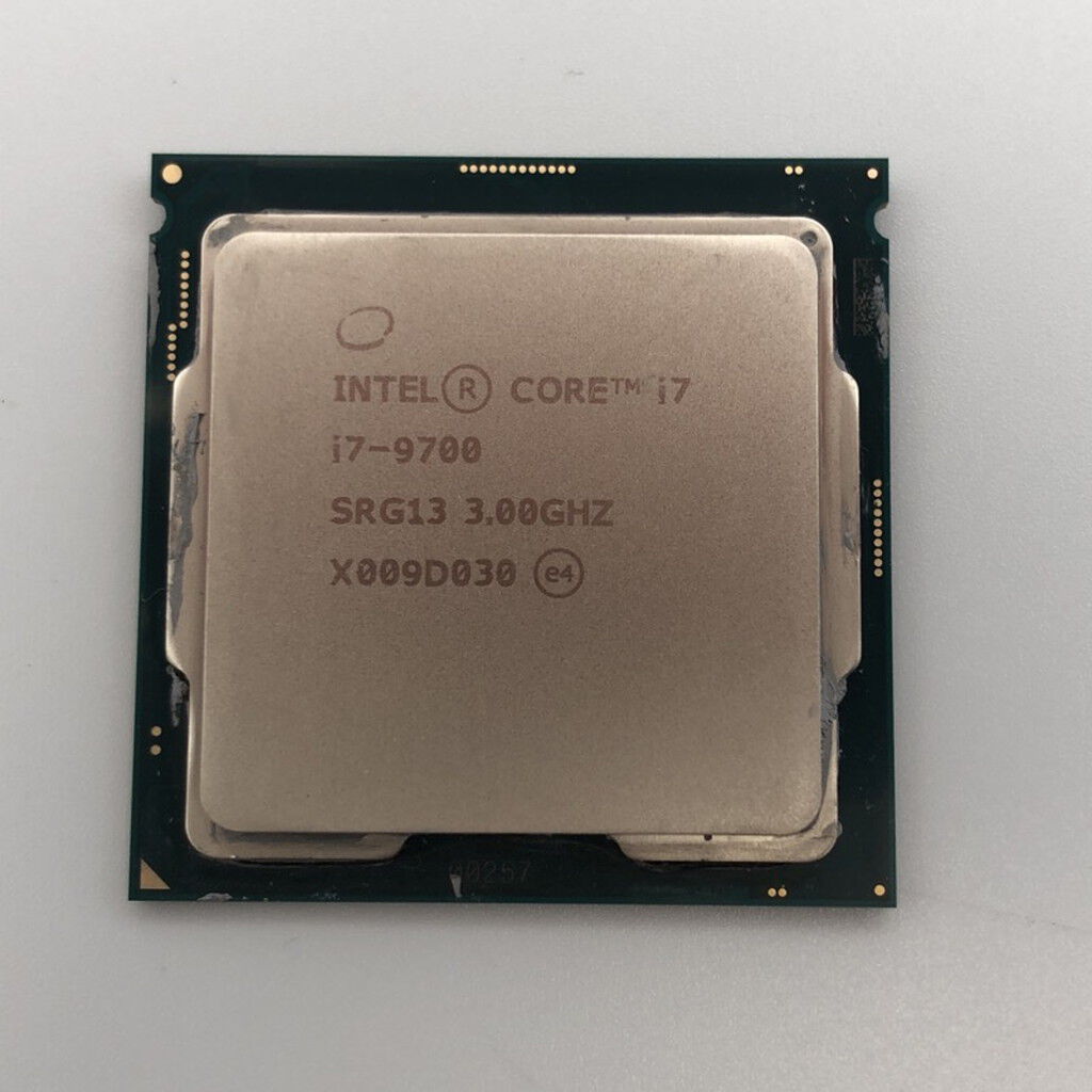 中古 Intel Core i7 9700 (1151/3.00GHz/12M/C8/T8) 140316 （374863
