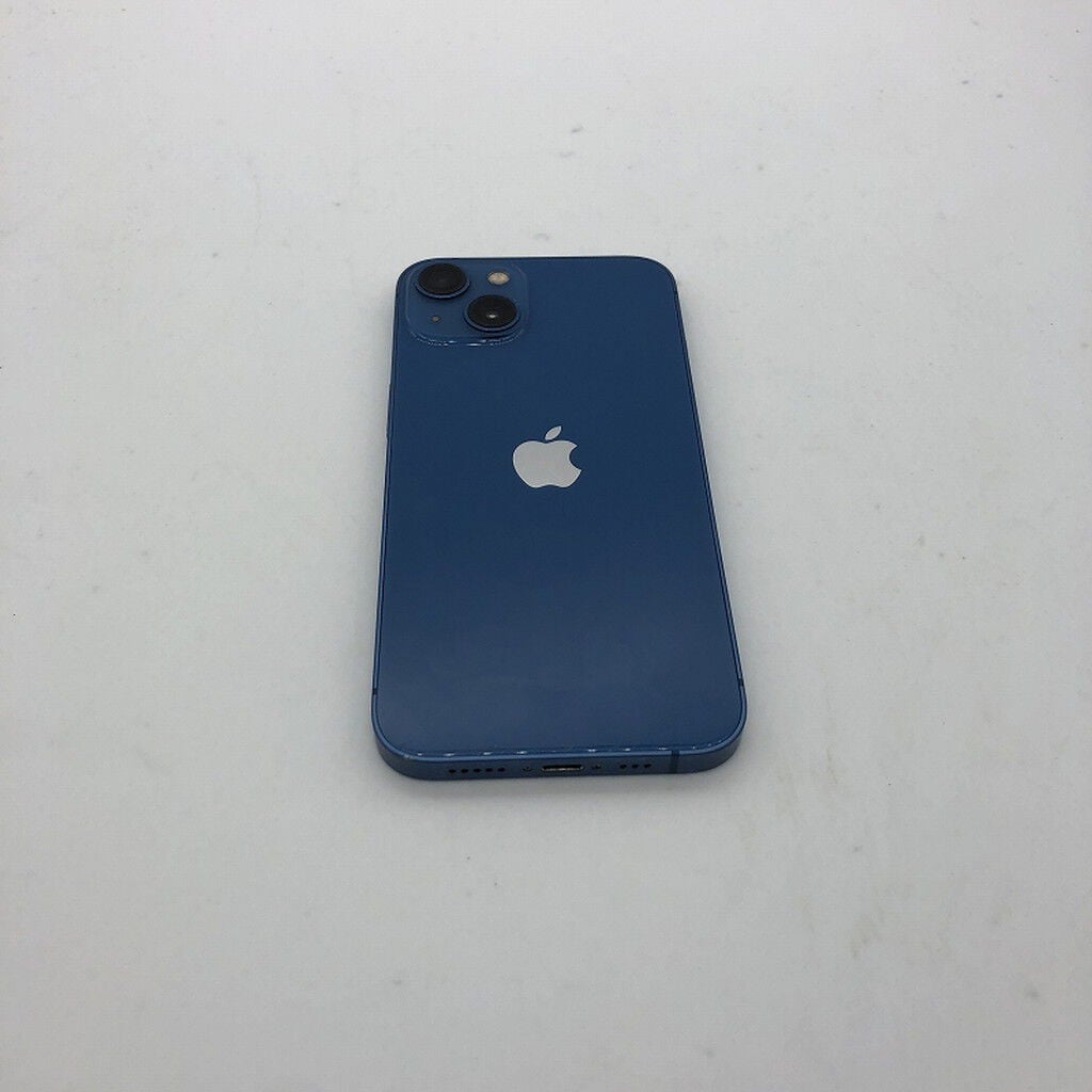 中古 【docomo版SIMフリー】Apple iPhone13 6.1インチ 256GB (ブルー