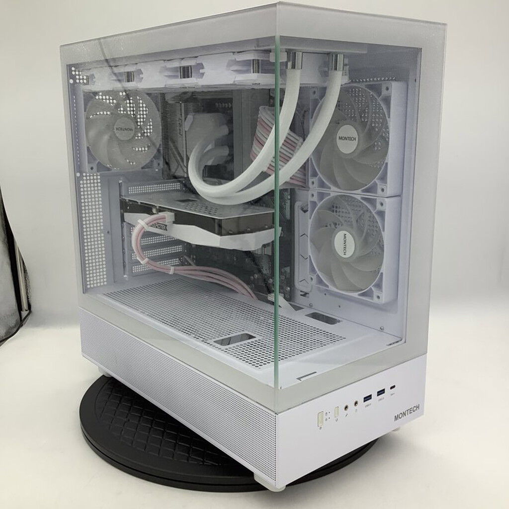 中古 自作パソコン MONTECHケース(i7 12700KF/32GB/SSD512GB/RTX3060