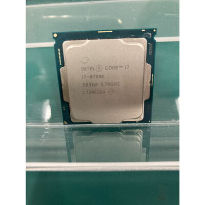 【富山本郷店】中古  INTEL Core i7 8700K (1151/3.70GHz/12M/C6/T12) 136197 
